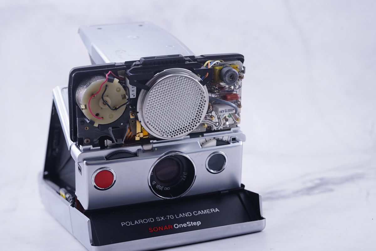 Polastudio*Polaroid SX70 SONAR/SLR680/690 repair part Silver Ultrasonic part