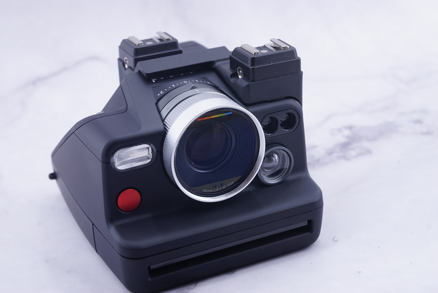 Polaroid i-2 camera double hotshoe flash adapter i2 camera ACCESSTORY