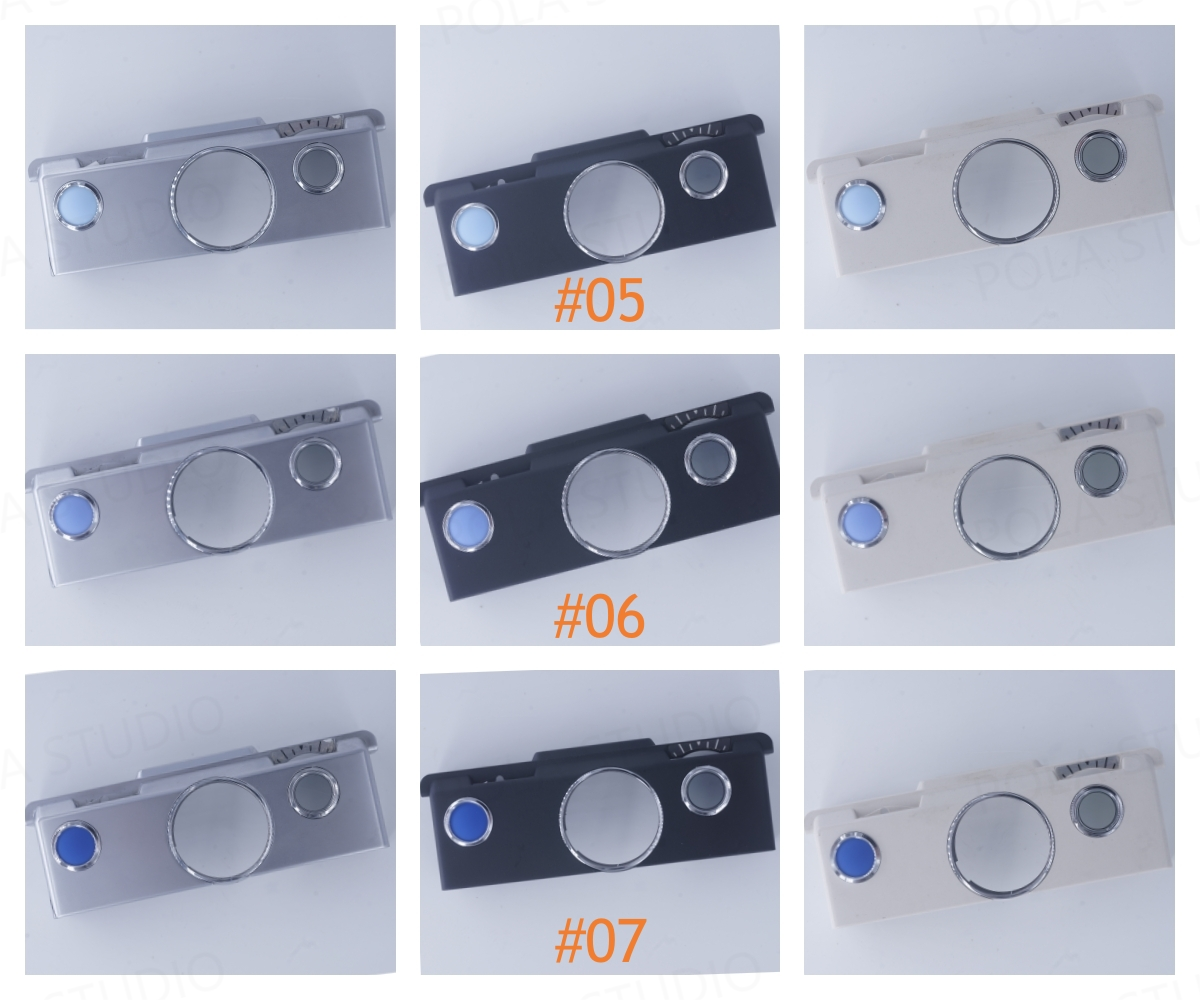 Polaroid SX70/SONAR/680/690 SHUTTER BUTTON COLORS REPLACEMENT BUTTON BLUE SERIES