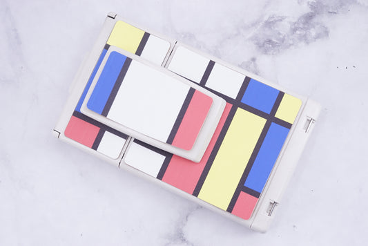 Polaroid sx70/sonar/680/690 camera skin Replacement Cover-Mondrian Art