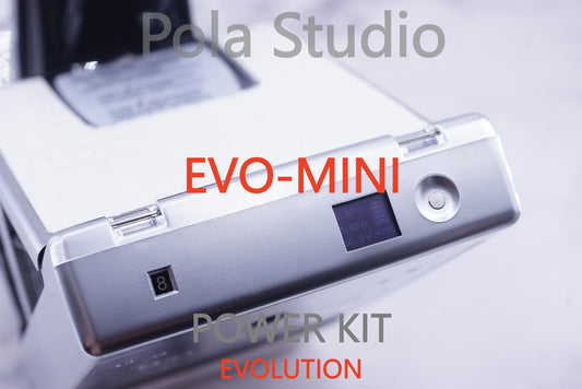 NEW*EVO-MINI Pola Studio*Polaroid camera Power KIT adapter EVO-MINIver OLED SCREEN SX70/SONAR/680/690