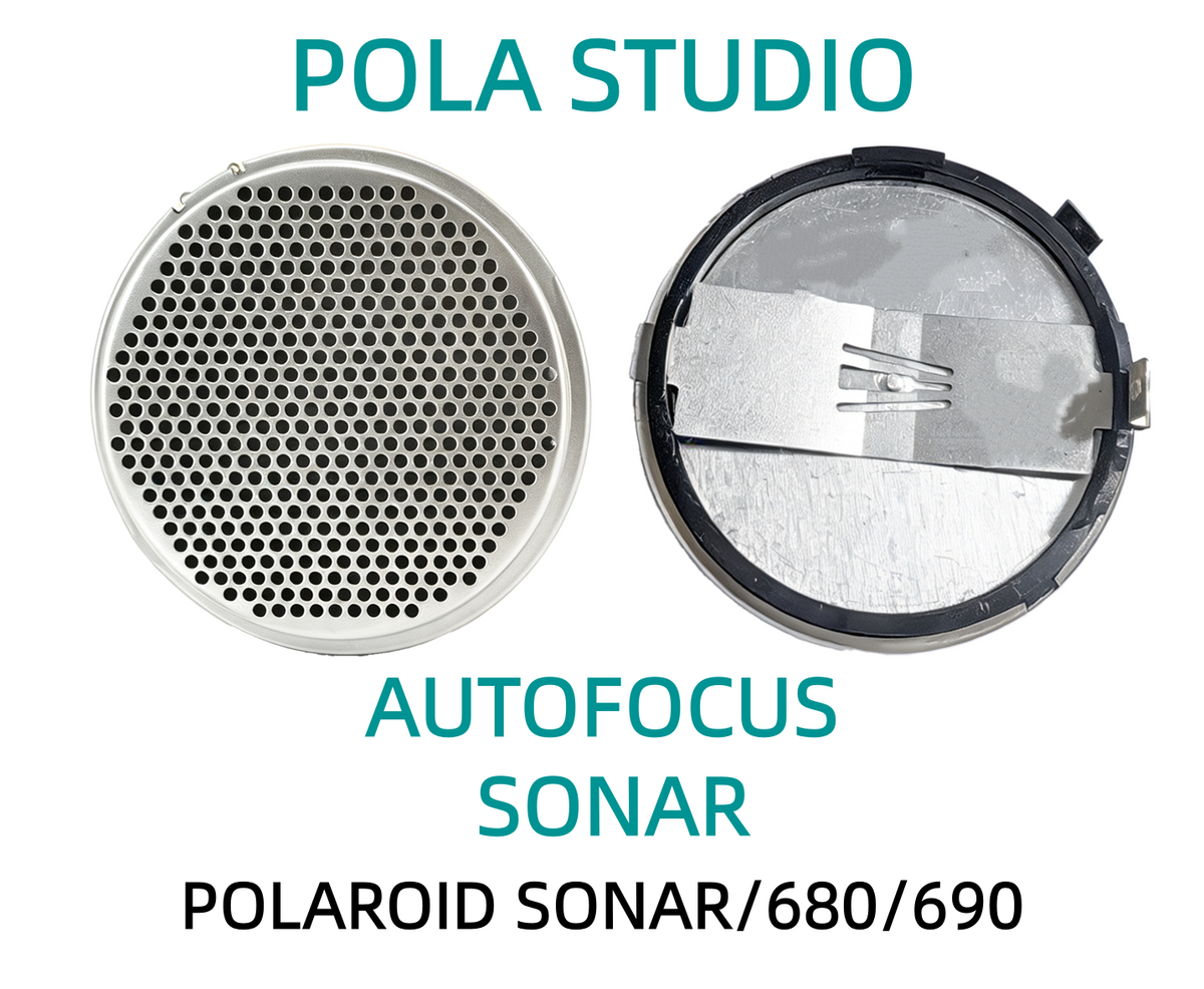 Polastudio*Polaroid SX70 SONAR/SLR680/690 repair part Silver Ultrasonic part