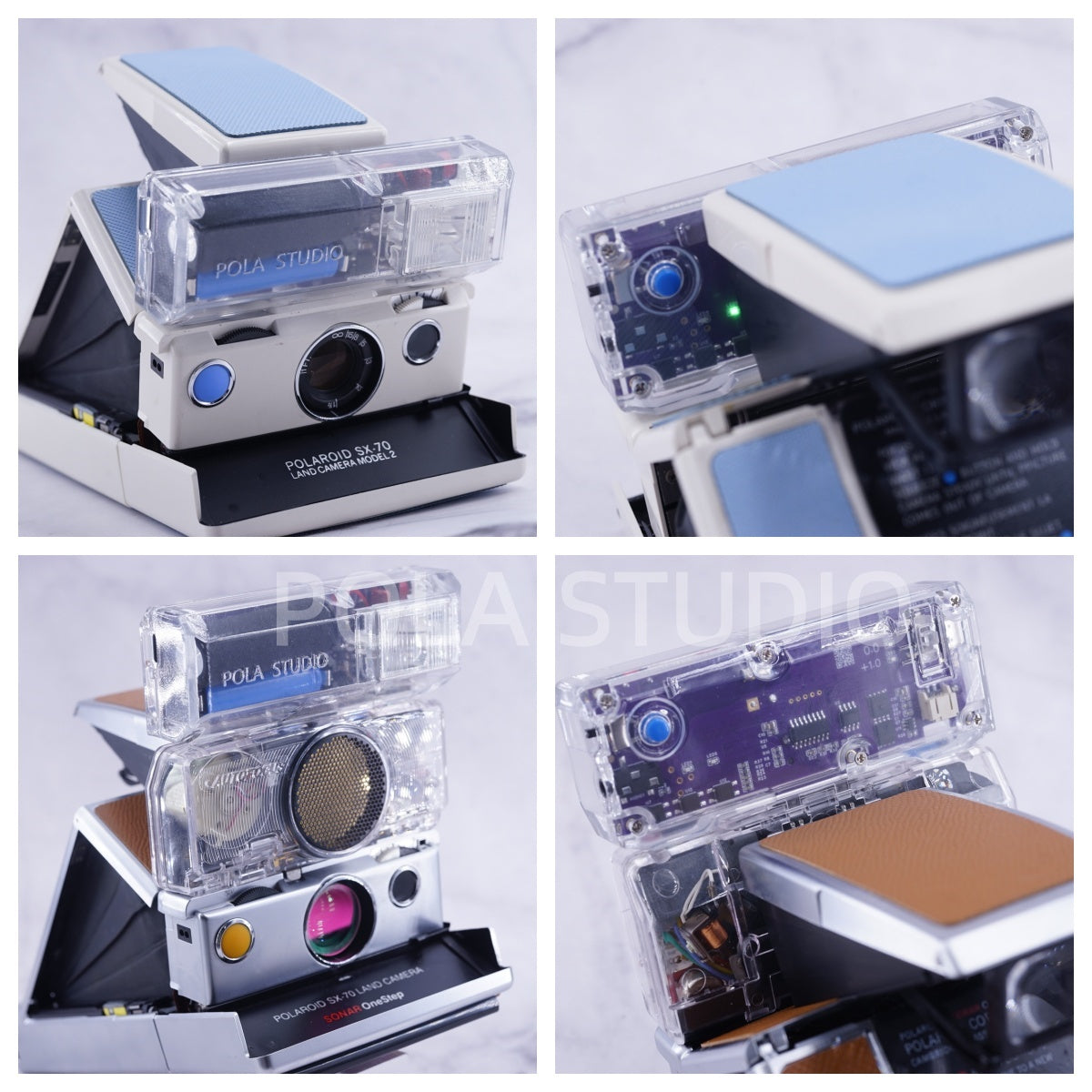 POLAFLASH POLAROID SX70/ALPHA/SONAR CAMERA FLASH-3.5MM TYPE-C