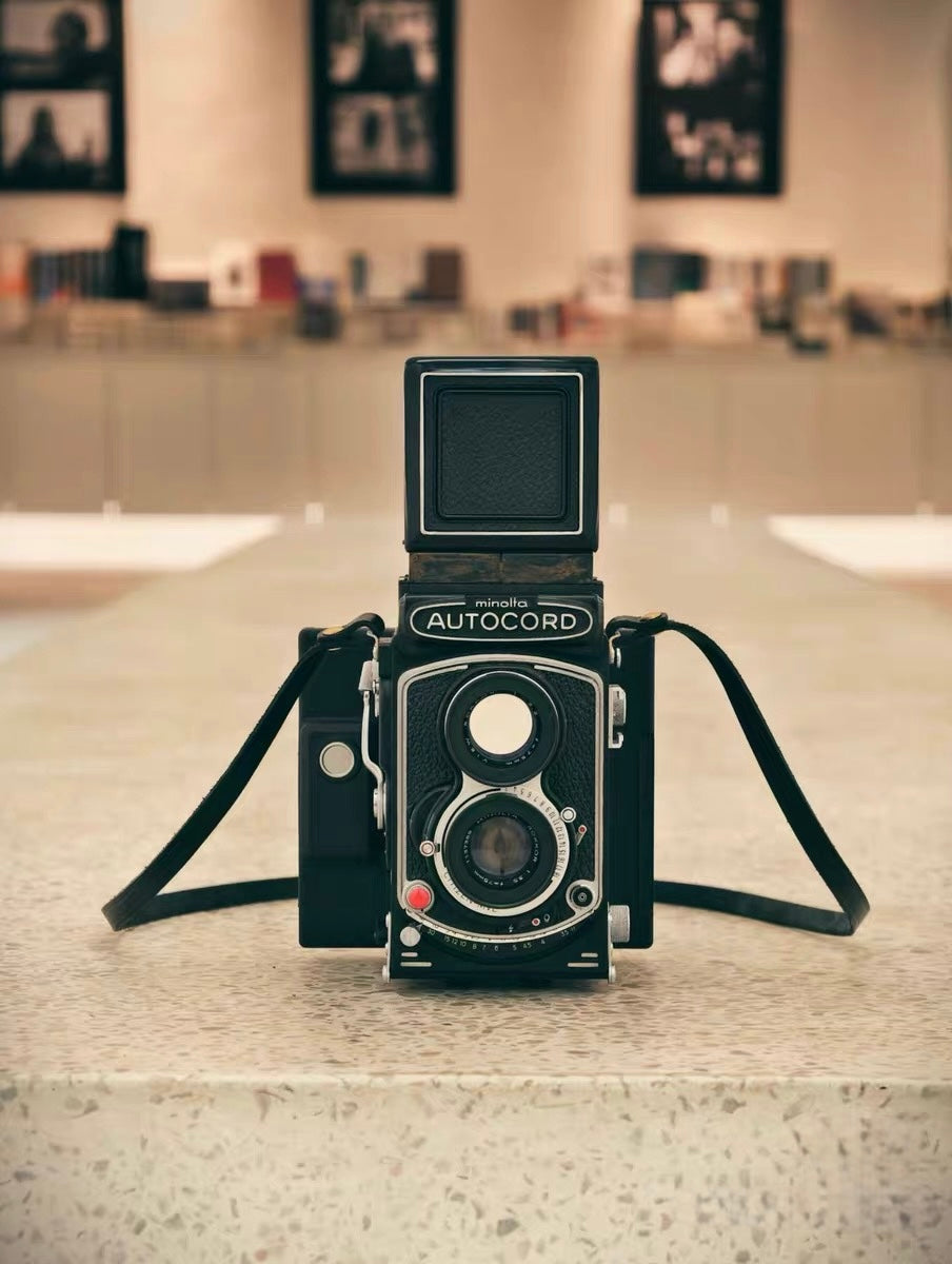 MINOLTA AUTOCORD CAMERA SQ INSTAX BACK FUJIFILM SQUARE FILM