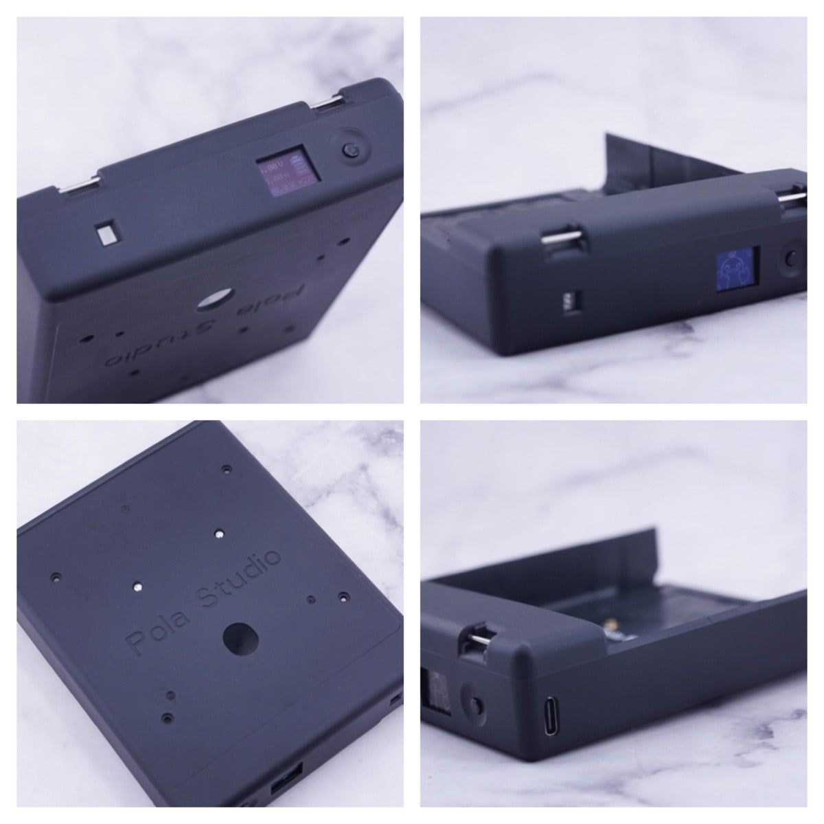 NEW*EVO-MINI Pola Studio*Polaroid camera Power KIT adapter EVO-MINIver OLED SCREEN SX70/SONAR/680/690