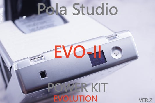 NEW*EVO-II Pola Studio*Polaroid camera Power KIT adapter EVO-MINI ver2 OLED SCREEN SX70/SONAR/680/690