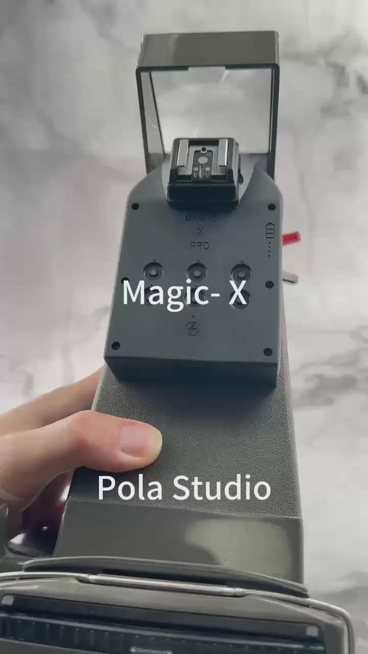NEW*PRO VER POLAROID BIGSHOT FLASH ADAPTER HOTSHOE-MAGIC-X PRO