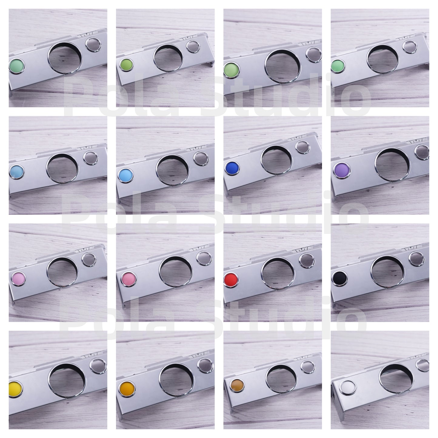 Polaroid SX70/SONAR/680/690 SHUTTER BUTTON COLORS REPLACEMENT BUTTON