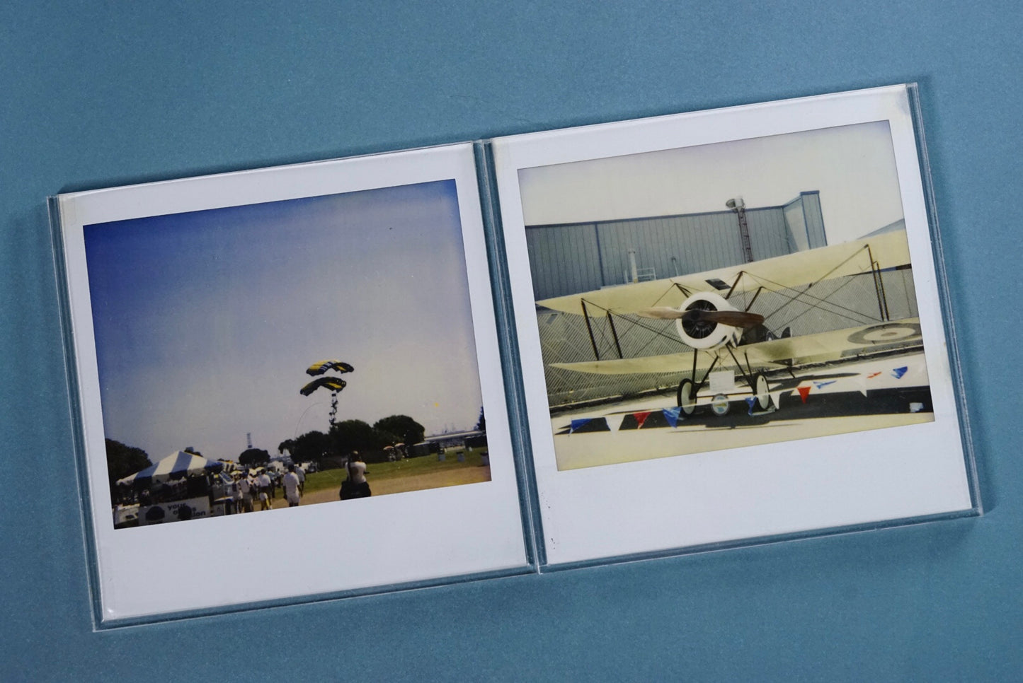 Polaroid sx70/600/spectra Film Photo frame Clear Fridge Magnetic Frame