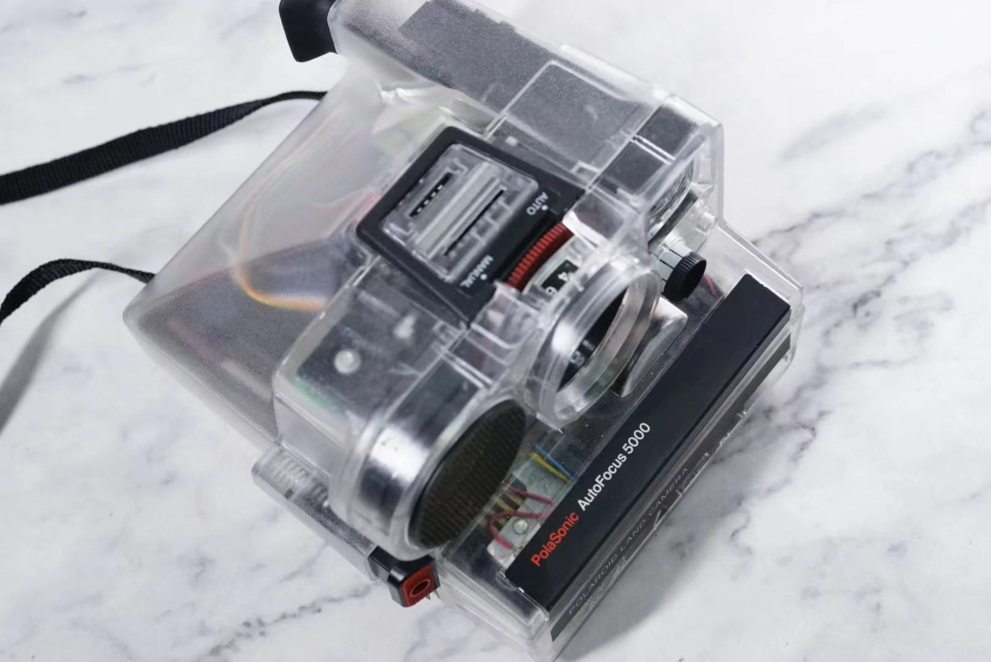 Polaroid autofoucs 5000*transparent