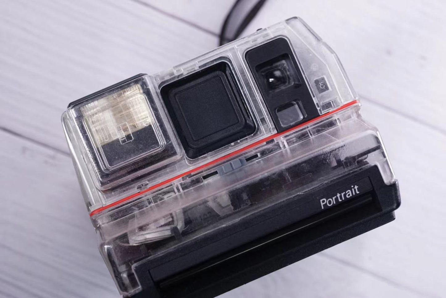 Polaroid impulse 600 Transparent edition
