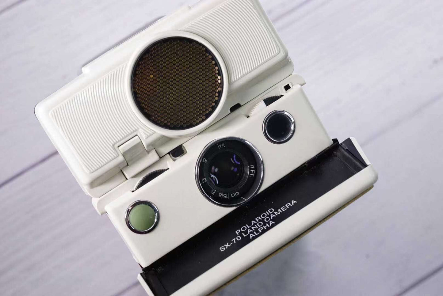 Polaroid SX70 SONAR 680 690-Frontpanel