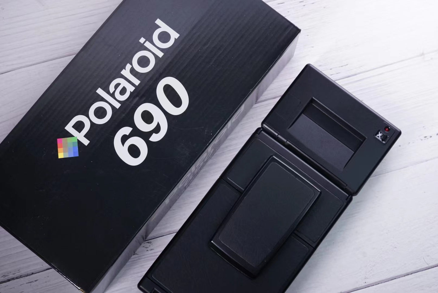 Film TESTED [MINT] Polaroid 690 SLR Point & Shoot Instant Camera