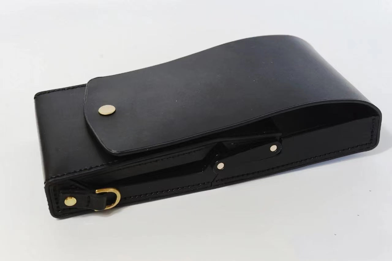 POLAROID SLR 680/690 CAMERA BAG HANDMADE Leather folding bag