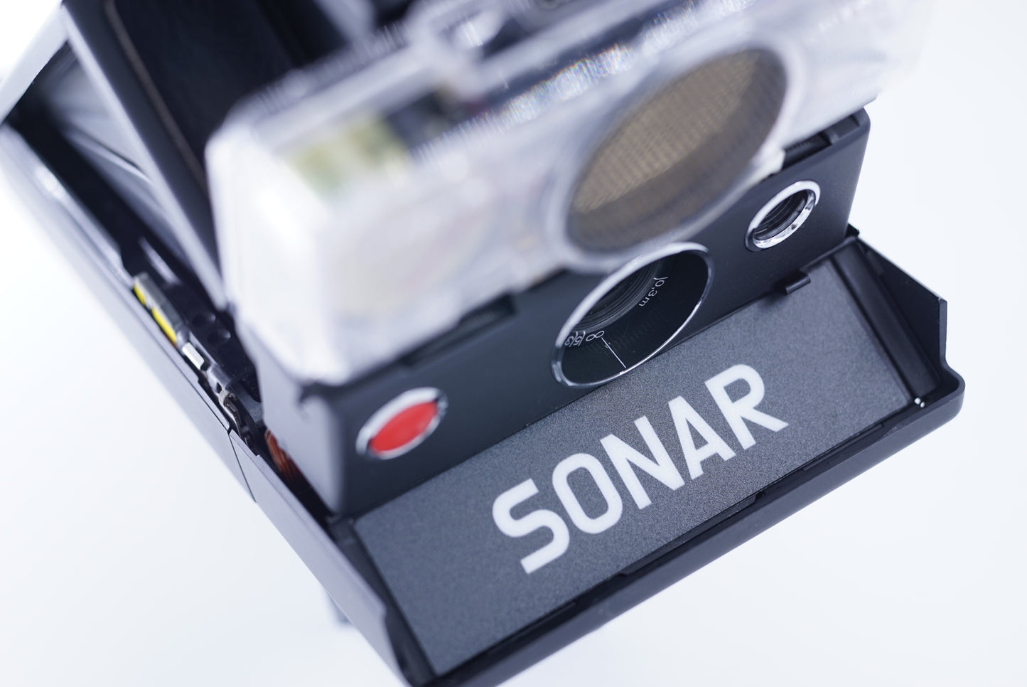 Polaroid SX70/SONAR/680/690/ALPHA FILMDOOR logo Sticker