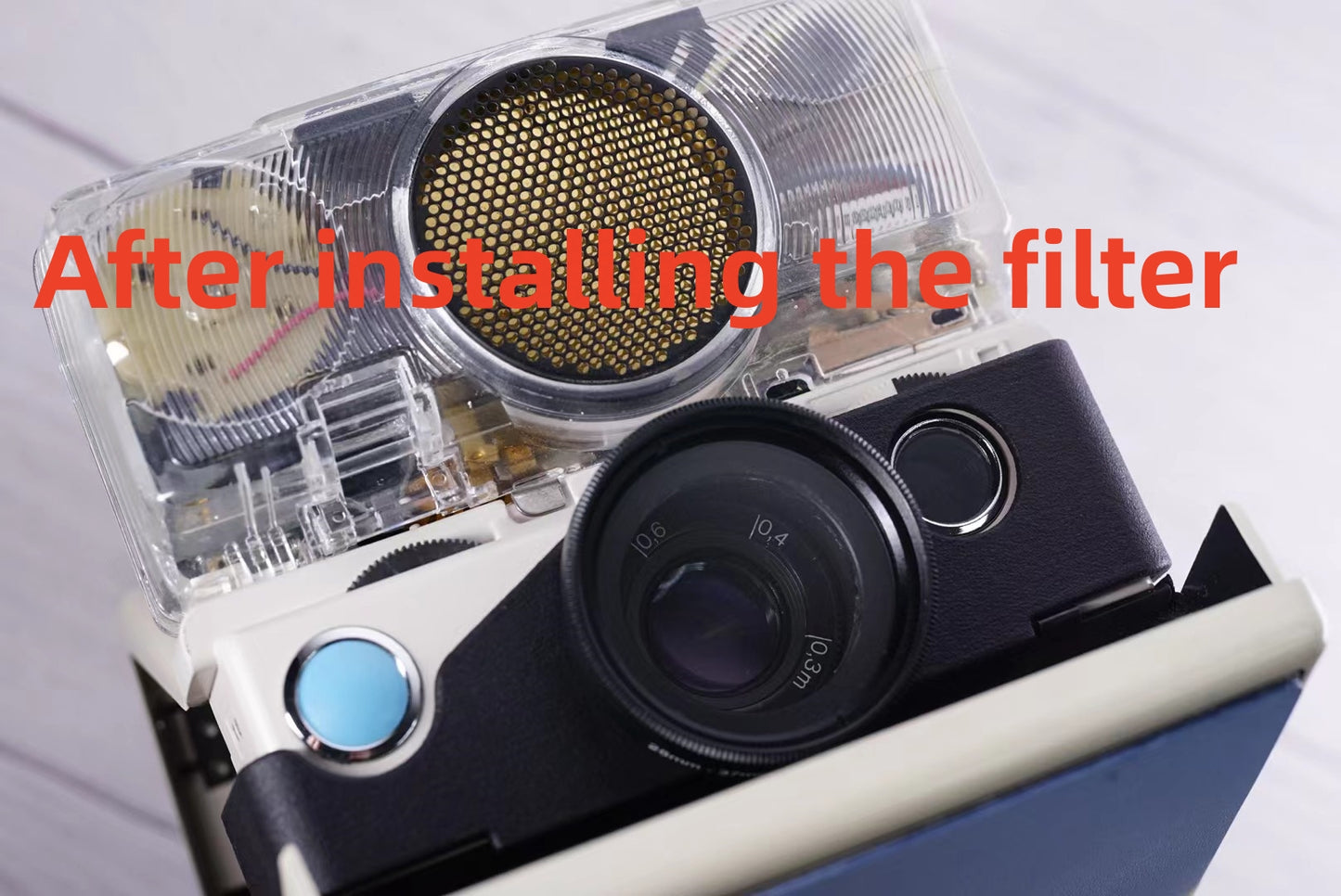 Filter Adapter 37mm for Polaroid SX-70 Instant Camera
