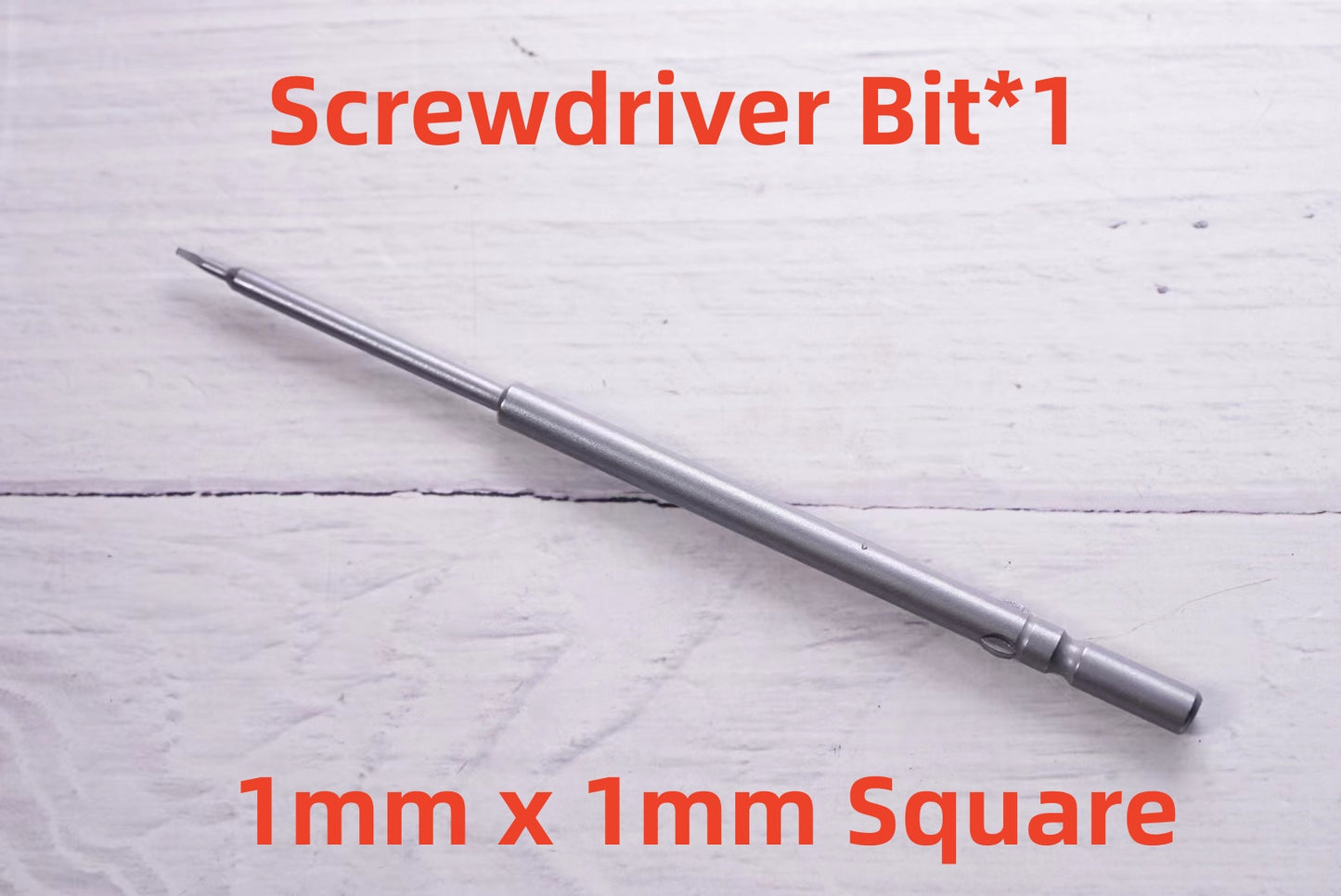 Polaroid SX-70/SONAR/ALPHA/680 Repair Screwdriver Bit - 1mm x 1mm Square Screwdriver Bit