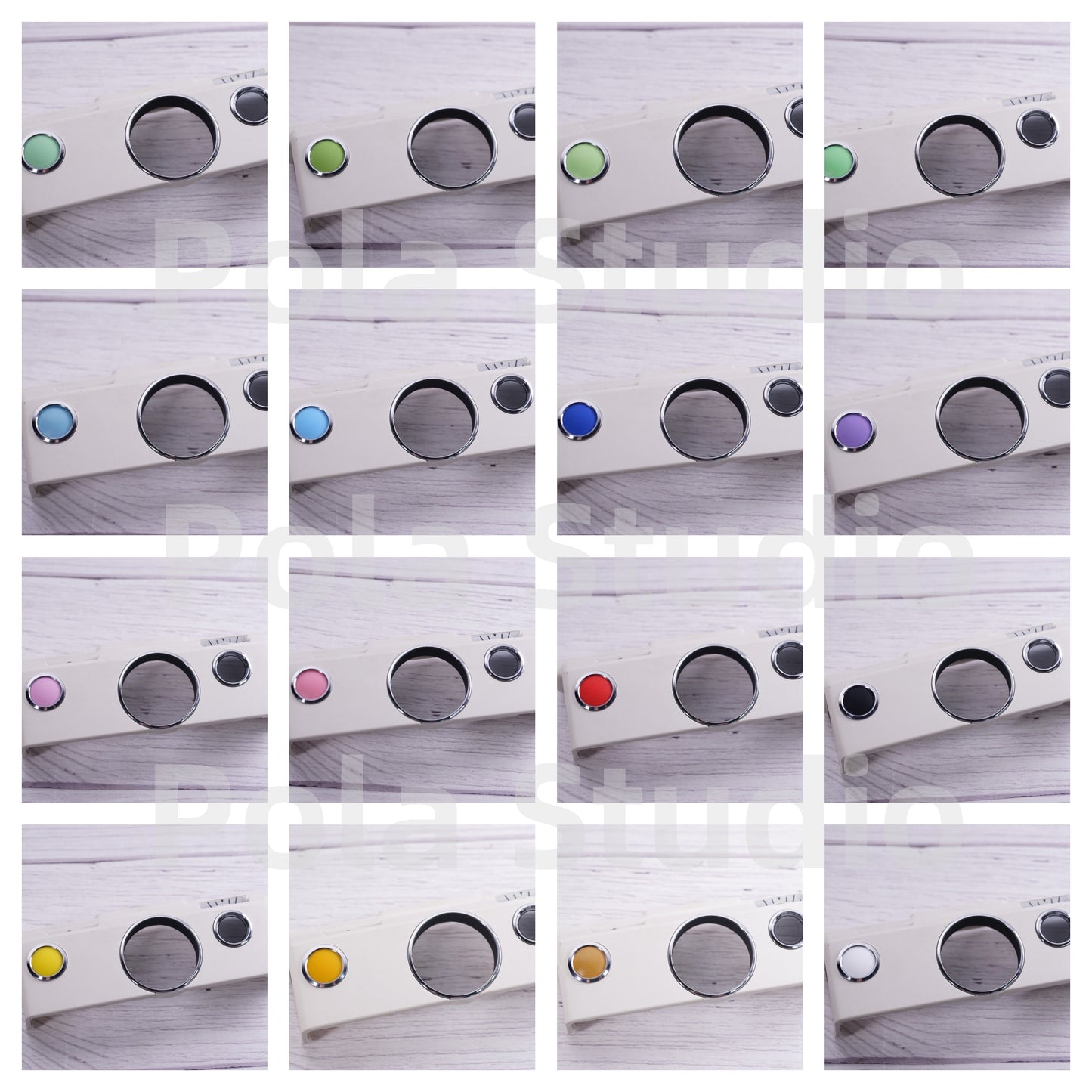 Polaroid SX70/SONAR/680/690 SHUTTER BUTTON COLORS REPLACEMENT BUTTON