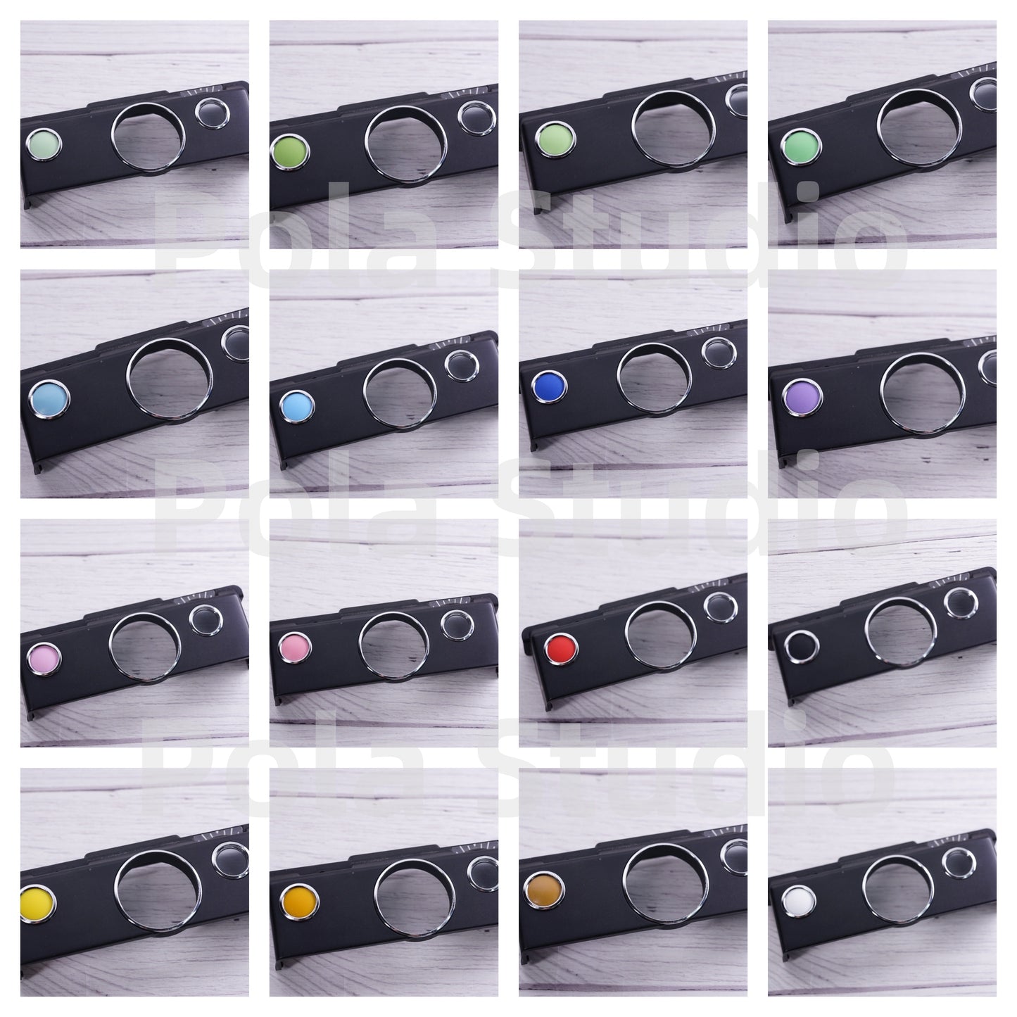 Polaroid SX70/SONAR/680/690 SHUTTER BUTTON COLORS REPLACEMENT BUTTON