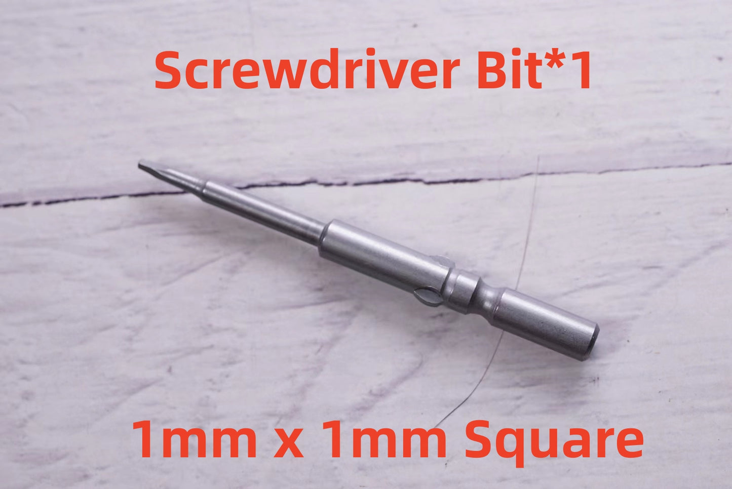 Polaroid SX-70/SONAR/ALPHA/680 Repair Screwdriver Bit - 1mm x 1mm Square Screwdriver Bit